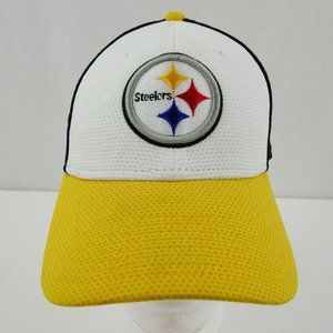 NFL Pittsburgh Steelers Embroidered Logo Strapback Baseball Cap Hat